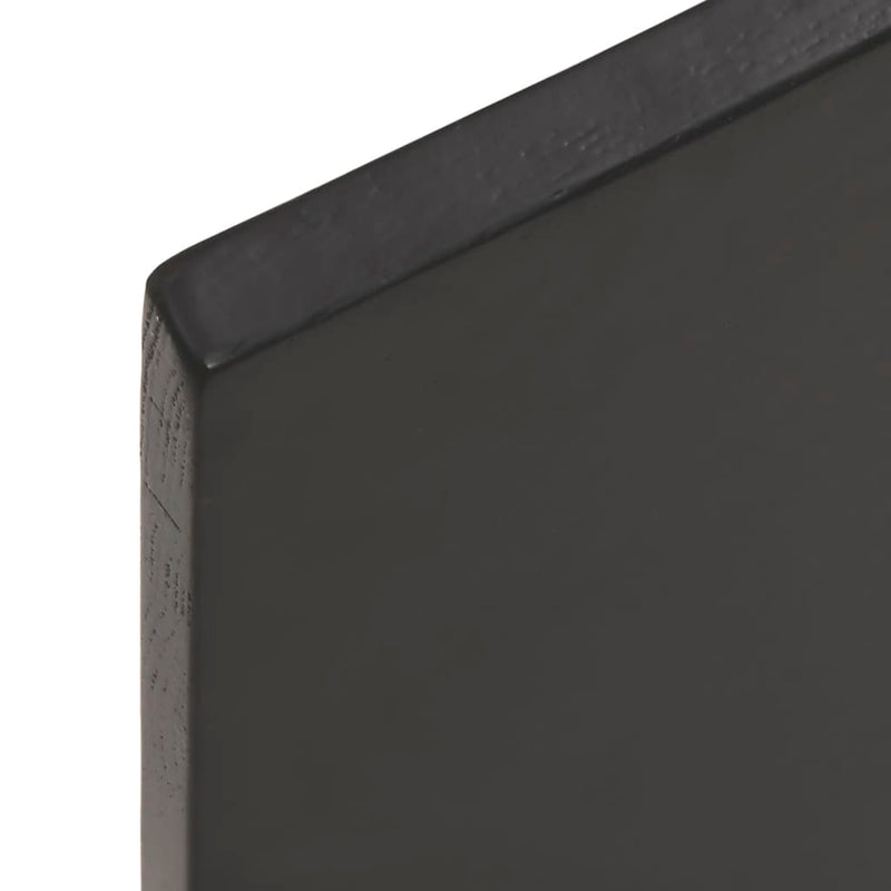 vidaXL sötétbarna kezelt tömör tölgyfa asztallap 100x60x2 cm