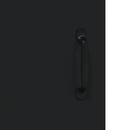 vidaXL fekete szerelt fa tálalószekrény 69,5 x 34 x 90 cm