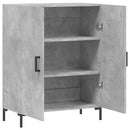 vidaXL betonszürke szerelt fa tálalószekrény 69,5 x 34 x 90 cm