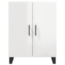 vidaXL magasfényű fehér szerelt fa tálalószekrény 69,5 x 34 x 90 cm