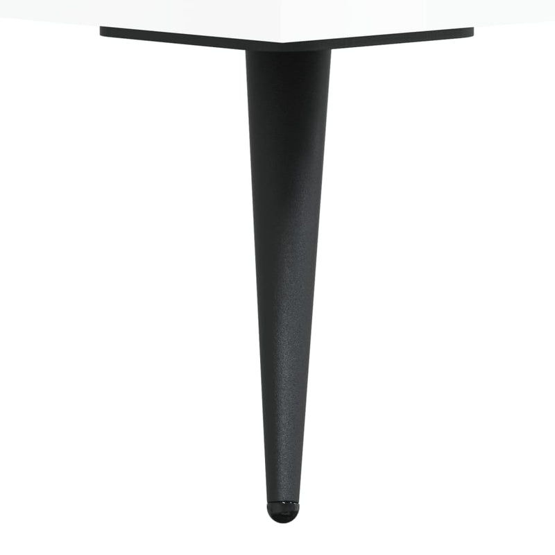vidaXL magasfényű fehér szerelt fa tálalószekrény 69,5 x 34 x 90 cm