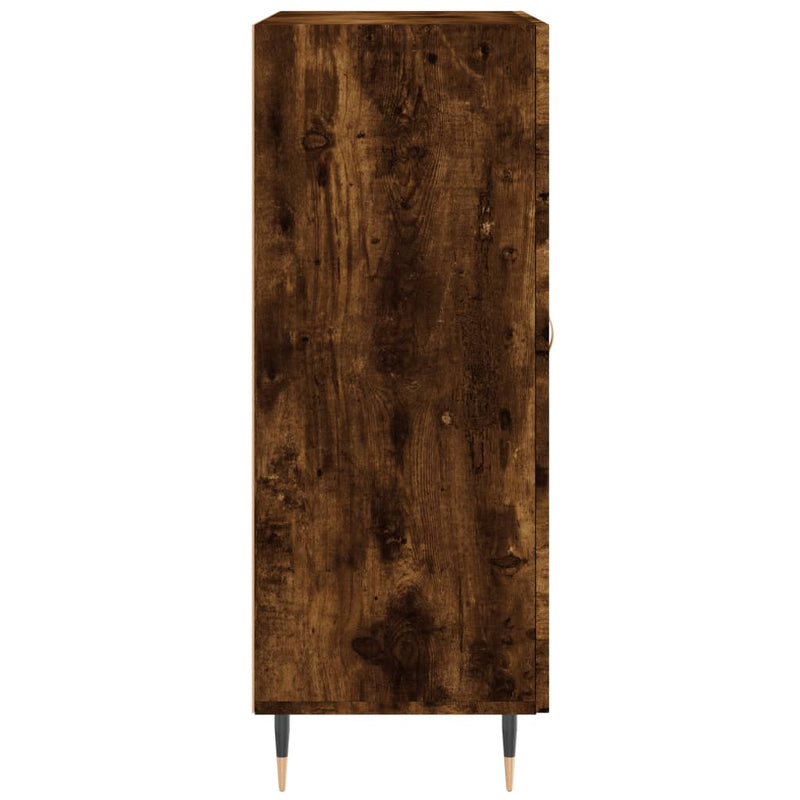 vidaXL füstös tölgy színű szerelt fa tálalószekrény 69,5 x 34 x 90 cm