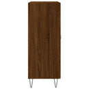 vidaXL barna tölgy színű szerelt fa tálalószekrény 69,5 x 34 x 90 cm