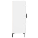 vidaXL fehér szerelt fa tálalószekrény 69,5 x 34 x 90 cm