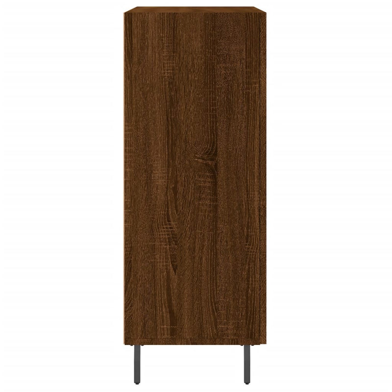 vidaXL barna tölgy színű szerelt fa tálalószekrény 69,5 x 34 x 90 cm