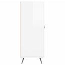 vidaXL magasfényű fehér szerelt fa tálalószekrény 69,5 x 34 x 90 cm