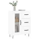 vidaXL magasfényű fehér szerelt fa tálalószekrény 69,5 x 34 x 90 cm