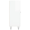 vidaXL magasfényű fehér szerelt fa tálalószekrény 69,5 x 34 x 90 cm