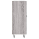 vidaXL szürke sonoma színű szerelt fa tálalószekrény 69,5 x 34 x 90 cm