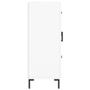 vidaXL fehér szerelt fa tálalószekrény 69,5 x 34 x 90 cm