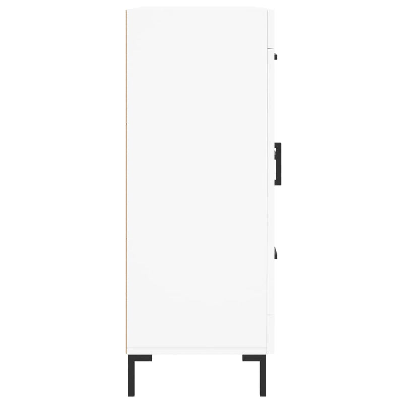 vidaXL fehér szerelt fa tálalószekrény 69,5 x 34 x 90 cm