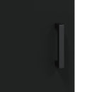 vidaXL fekete szerelt fa tálalószekrény 69,5 x 34 x 90 cm