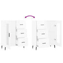 vidaXL magasfényű fehér szerelt fa tálalószekrény 69,5 x 34 x 90 cm