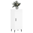 vidaXL fehér szerelt fa tálalóasztal 34,5 x 34 x 90 cm