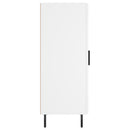 vidaXL fehér szerelt fa tálalóasztal 34,5 x 34 x 90 cm