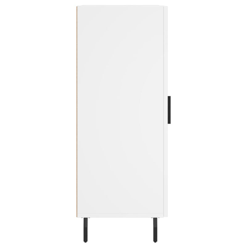 vidaXL fehér szerelt fa tálalóasztal 34,5 x 34 x 90 cm