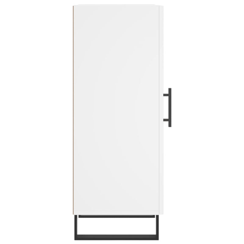 vidaXL fehér szerelt fa tálalóasztal 34,5 x 34 x 90 cm