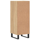 vidaXL sonoma tölgy színű szerelt fa tálalóasztal 34,5 x 34 x 90 cm