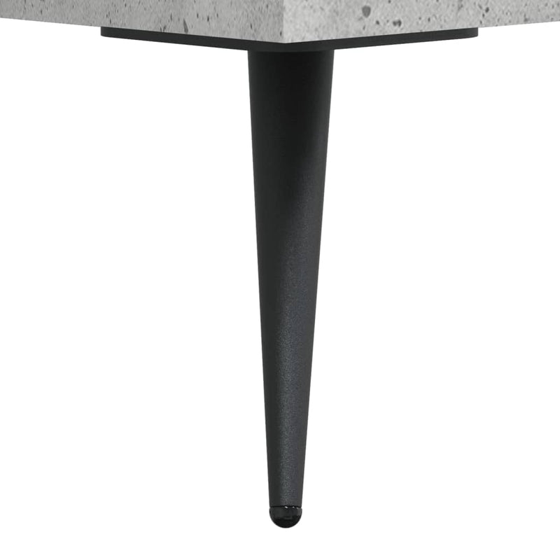 vidaXL betonszürke szerelt fa tálalószekrény 34,5 x 34 x 90 cm