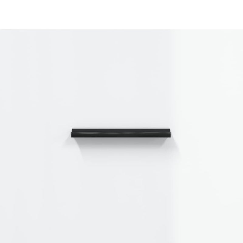 vidaXL magasfényű fehér szerelt fa tálalószekrény 34,5 x 34 x 90 cm