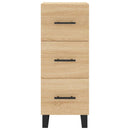 vidaXL sonoma tölgy színű szerelt fa tálalóasztal 34,5 x 34 x 90 cm