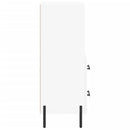 vidaXL fehér szerelt fa tálalóasztal 34,5 x 34 x 90 cm