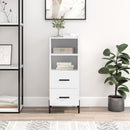 vidaXL fehér szerelt fa tálalóasztal 34,5 x 34 x 90 cm