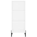 vidaXL fehér szerelt fa tálalóasztal 34,5 x 32,5 x 90 cm