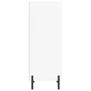 vidaXL fehér szerelt fa tálalóasztal 34,5 x 32,5 x 90 cm