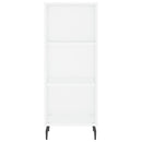 vidaXL fehér szerelt fa tálalóasztal 34,5 x 32,5 x 90 cm