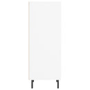 vidaXL fehér szerelt fa tálalóasztal 34,5 x 32,5 x 90 cm