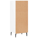 vidaXL fehér szerelt fa tálalóasztal 34,5 x 32,5 x 90 cm