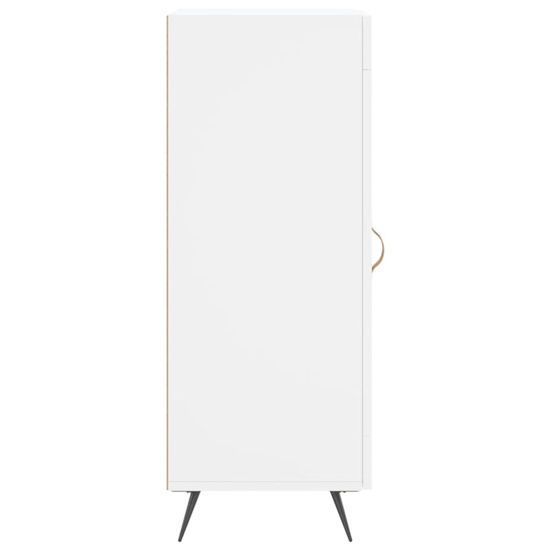 vidaXL fehér szerelt fa tálalóasztal 34,5 x 34 x 90 cm