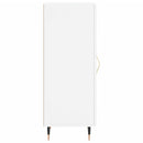 vidaXL magasfényű fehér szerelt fa tálalószekrény 34,5 x 34 x 90 cm