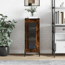 vidaXL füstös tölgy színű szerelt fa tálalószekrény 34,5 x 34 x 90 cm