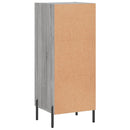 vidaXL szürke sonoma színű szerelt fa tálalószekrény 34,5 x 34 x 90 cm