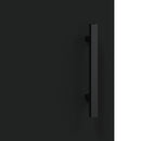 vidaXL fekete szerelt fa tálalóasztal 34,5 x 34 x 90 cm