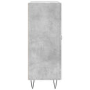 vidaXL betonszürke szerelt fa tálalószekrény 69,5 x 34 x 90 cm