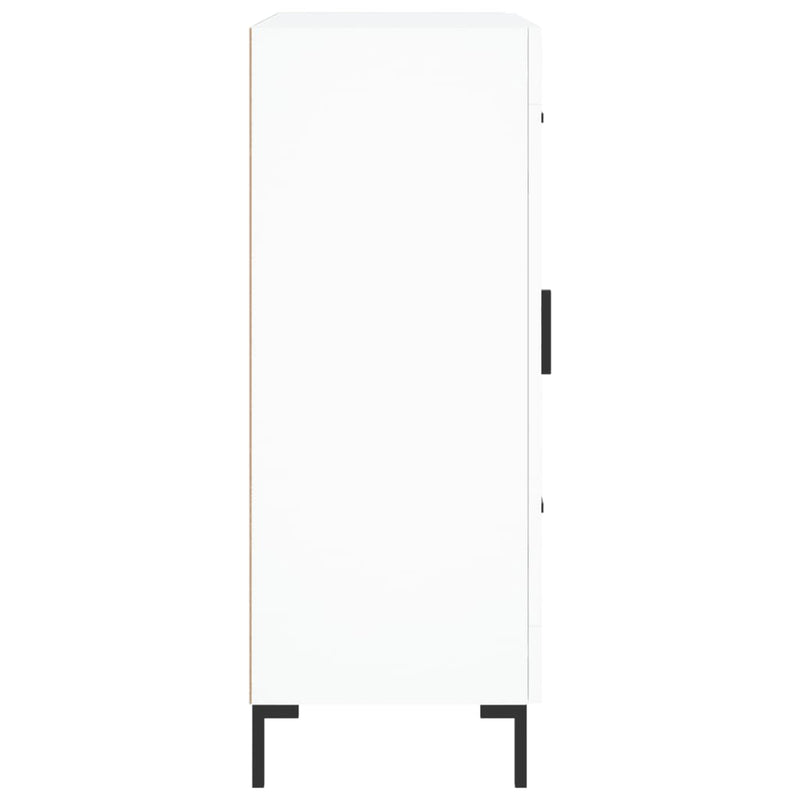 vidaXL fehér szerelt fa tálalószekrény 69,5 x 34 x 90 cm