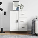 vidaXL fehér szerelt fa tálalószekrény 69,5 x 34 x 90 cm