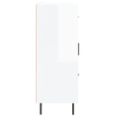 vidaXL magasfényű fehér szerelt fa tálalószekrény 69,5 x 34 x 90 cm