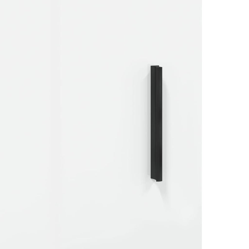 vidaXL magasfényű fehér szerelt fa tálalószekrény 69,5 x 34 x 90 cm