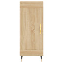 vidaXL sonoma tölgy színű szerelt fa tálalóasztal 34,5 x 34 x 90 cm