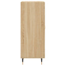 vidaXL sonoma tölgy színű szerelt fa tálalóasztal 34,5 x 34 x 90 cm