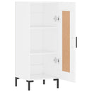 vidaXL fehér szerelt fa tálalóasztal 34,5 x 34 x 90 cm