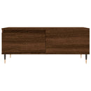 vidaXL barna tölgyszínű szerelt fa dohányzóasztal 90x50x36,5 cm