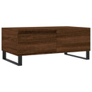 vidaXL barna tölgyszínű szerelt fa dohányzóasztal 90x50x36,5 cm