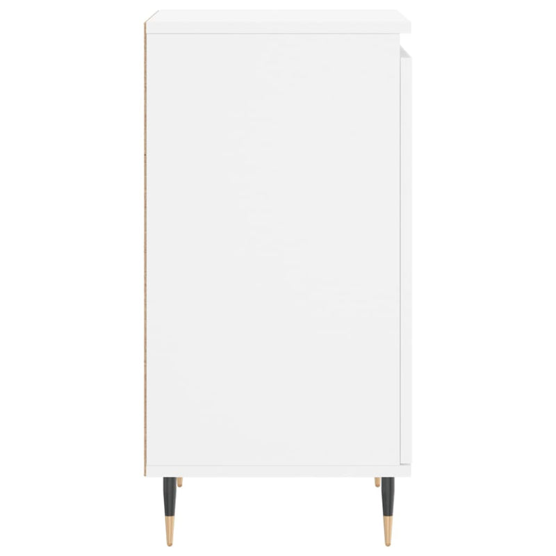 vidaXL 2 db fehér szerelt fa tálalószekrény 40 x 35 x 70 cm