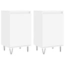 vidaXL 2 db fehér szerelt fa tálalószekrény 40 x 35 x 70 cm