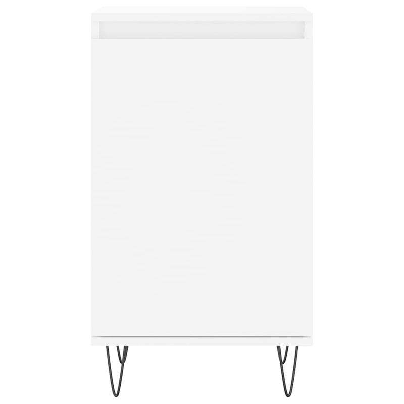 vidaXL 2 db fehér szerelt fa tálalószekrény 40 x 35 x 70 cm